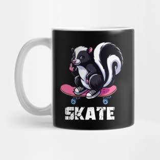 Skunk Skateboarder Mug